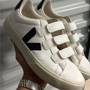 Veja White and Black Women's Sneakers